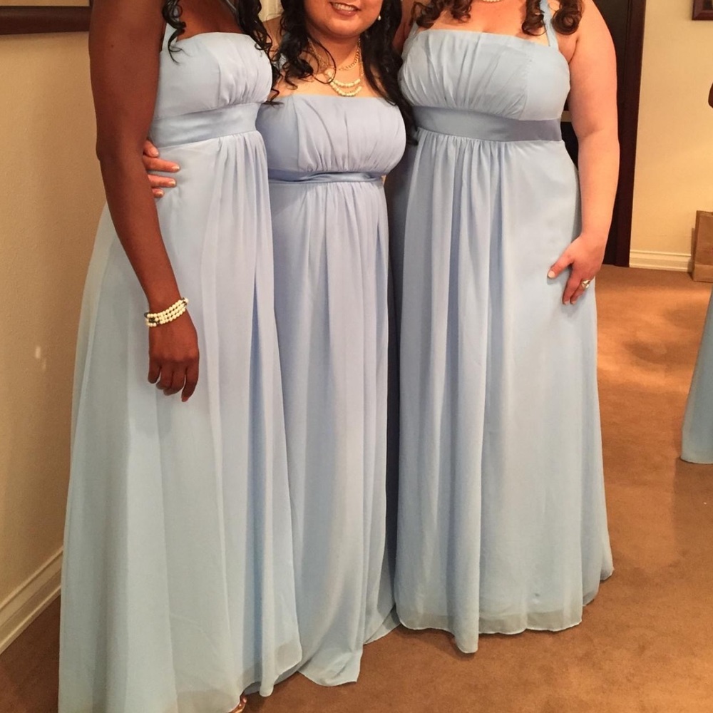 Alfred Angelo blue formal bridesmaid/wedding/event/prom dress
